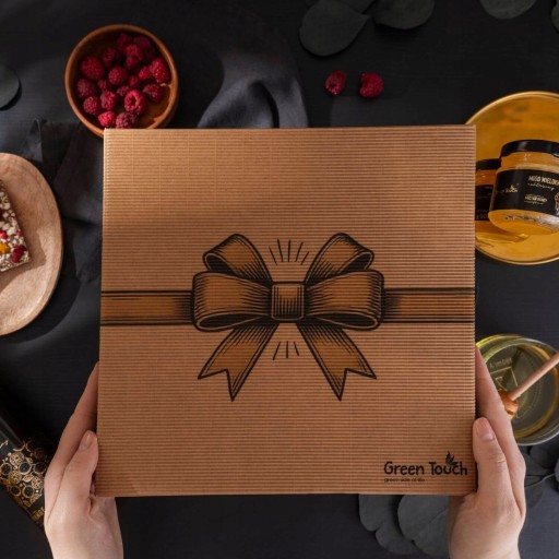 KOSZ PREZENTOWY PREZENT NA ŚWIĘTA ZESTAW HERBATA KAWA PREMIUM BOX SYROP - obrazek 6