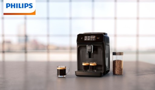 Ekspres do kawy ciśnieniowy automatyczny Philips 1200 czarny EP1200/00 - obrazek 5