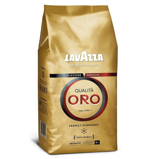 Kawa ziarnista Arabica Lavazza Qualita Oro 1000 g - obrazek 3