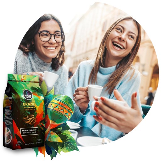 Kawa ziarnista Brazylia 1kg Świeżo Palona - 100% Arabica - Monte Carmelo - obrazek 9