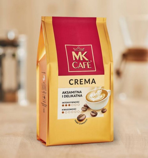 Kawa ziarnista MK Cafe Crema 1kg - obrazek 3