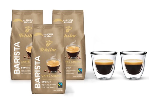 Tchibo Barista Caffe Crema 1kg kawa ziarnista - obrazek 5